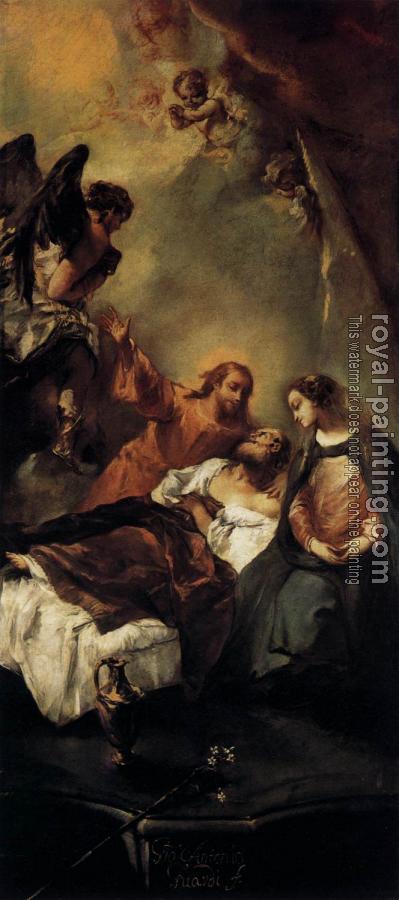 Gianantonio Guardi : The Death of Joseph